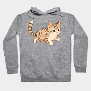 Cute American Shorthair Cat Hoodie